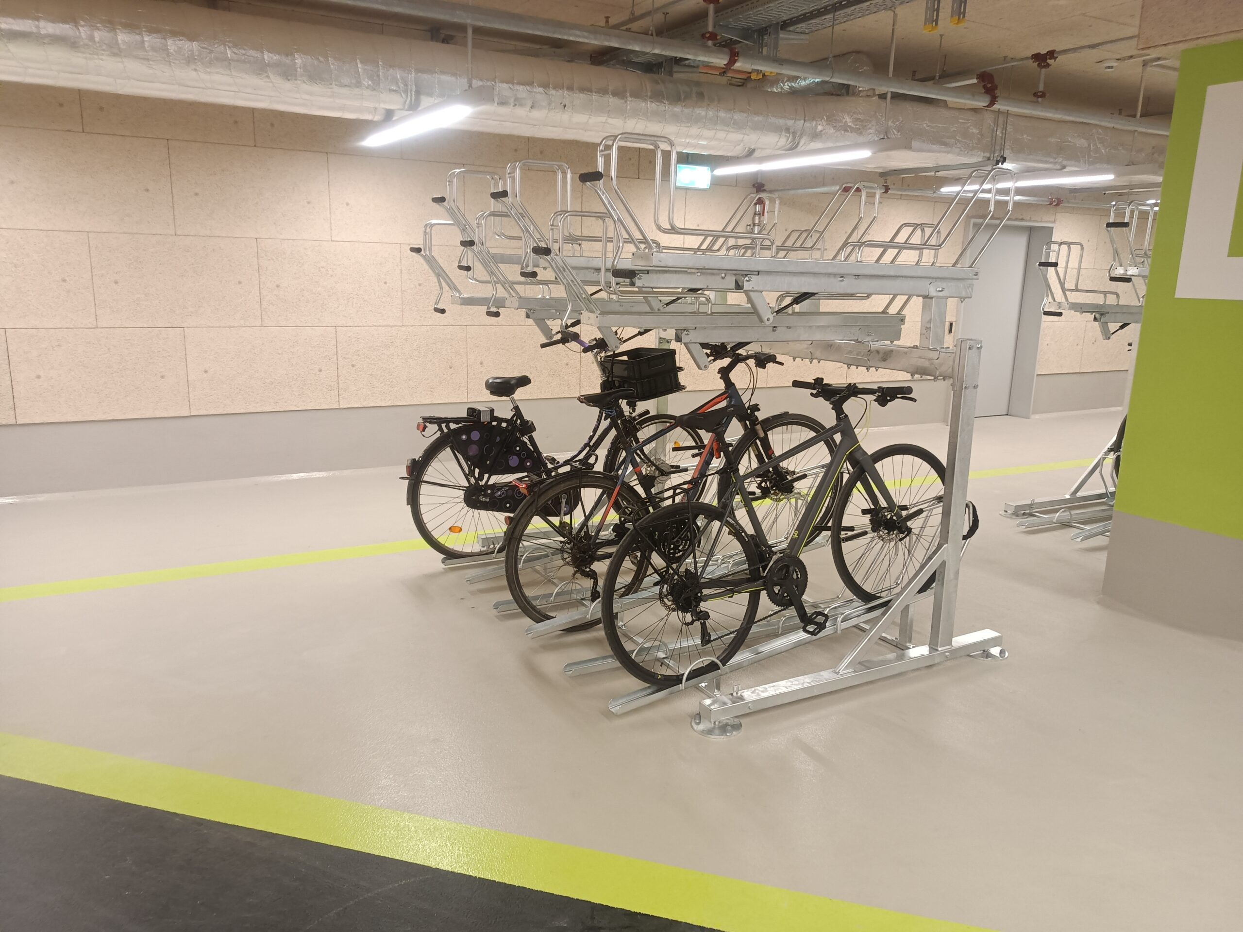 Fahrradständer_05 Stojaki rowerowe dwupiętrowe